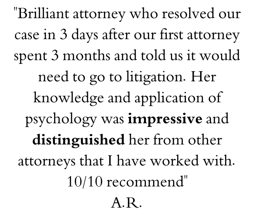 Cyber Law Firm Client Testimonial 2